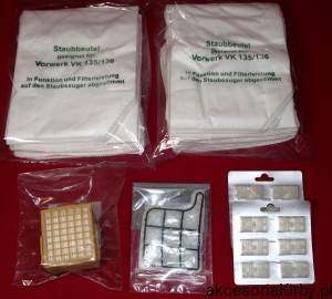 Roczny zestaw worki do Vorwerk VK 135 / 136 / SC