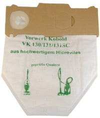 Worki do Vorwerk Kobold VK 130/131 mikrowłóknina6 szt